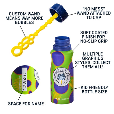 1 Liter 2 Bottle Refillable Bubble System