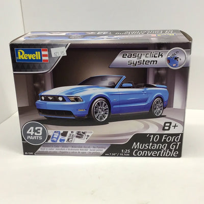 1/25 2010 Mustang GT Convertible (Blue) (Snap)