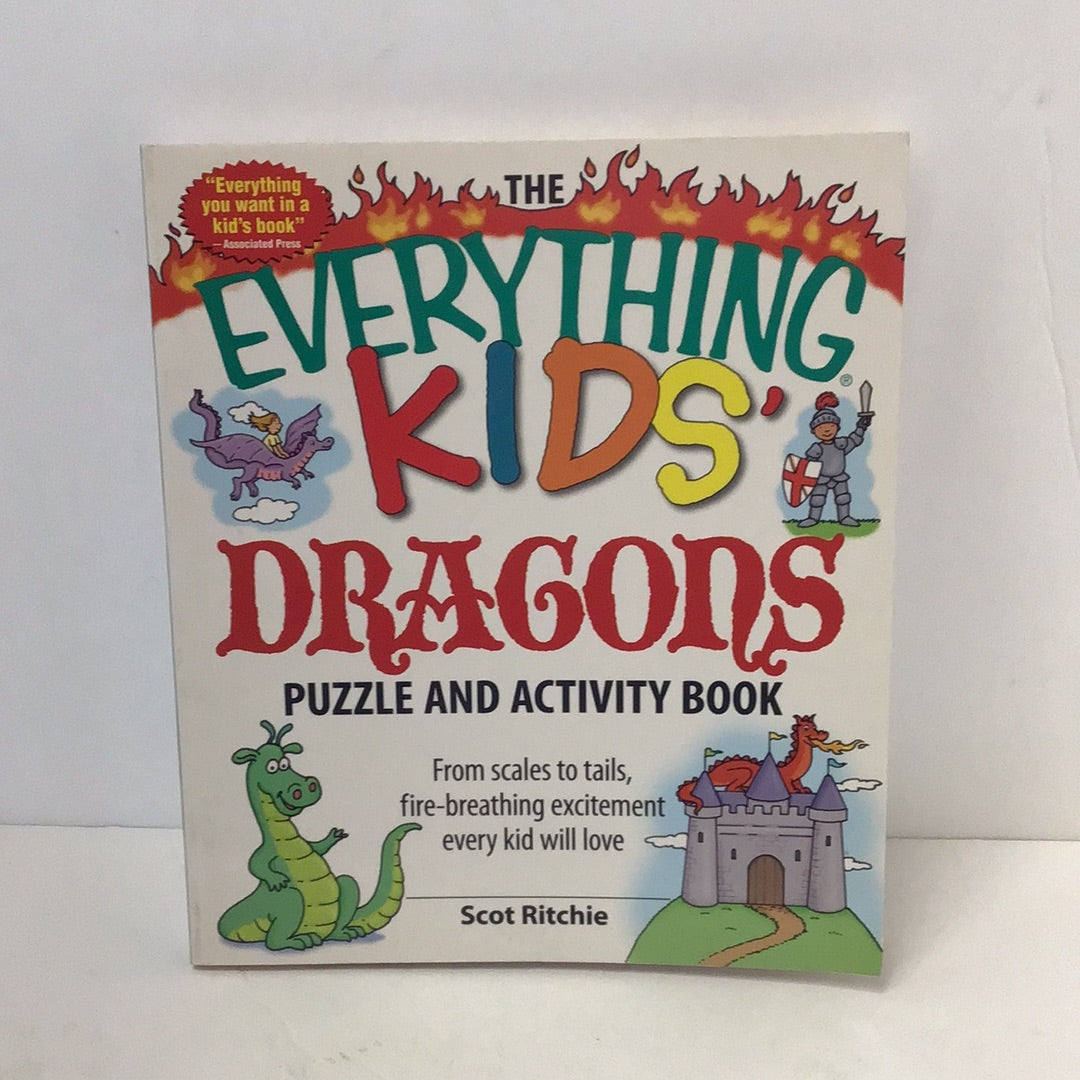 The everything kids dragon puzzle and activity book