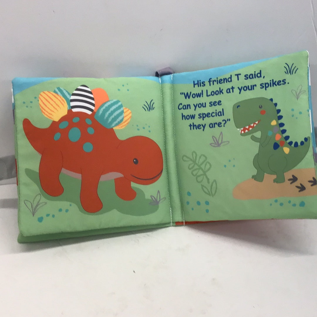 Pebblesaurus Soft Book – 6×6″