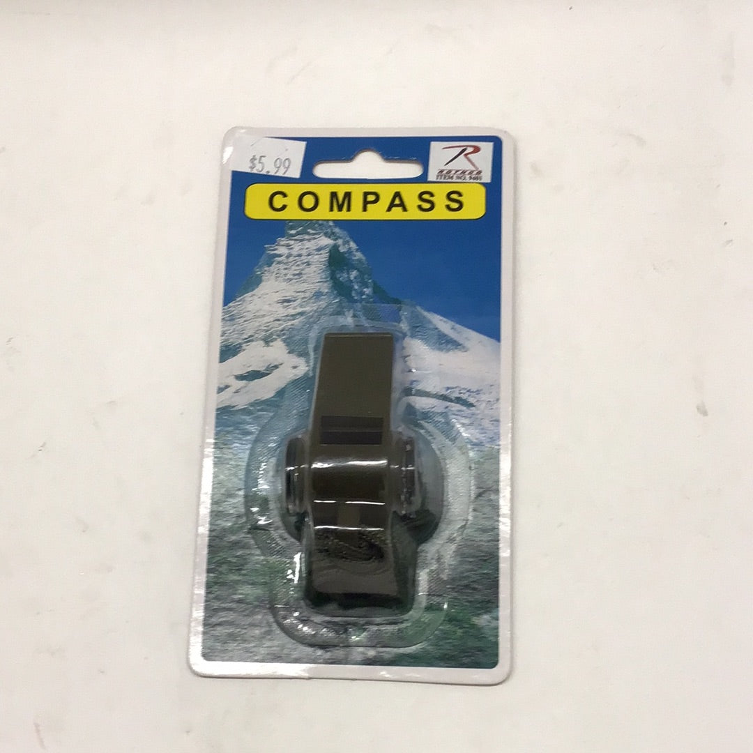 Rothco 3-1 Super Whistle with Compass & Thermometer