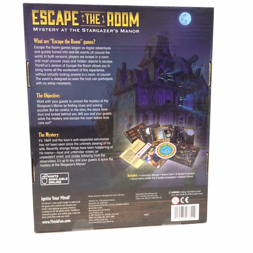 Escape The Room: Mystery at the Stargazer’s Manor