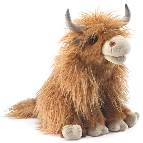 HIGHLAND COW PUPPET