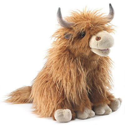 HIGHLAND COW PUPPET